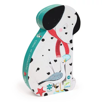 Formadobozos puzzle - Oli a dalmata kutyus, 24 db-os