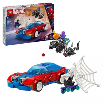 LEGO® Marvel: Pókember versenyautó &amp;amp; Venomizált Zöld Manó 76279