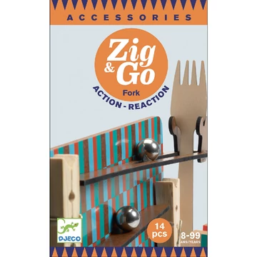 Építőjáték - Villa, 14 db-os - Zig &amp; Go - Fork