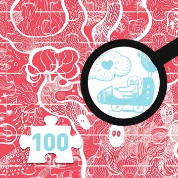 Varázs puzzle - Elvarázsolt fa, 100 db-os 