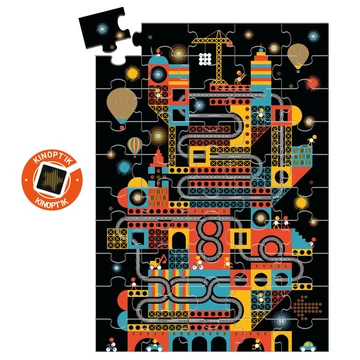 Varázs puzzle - Városi nyüzsgés, 100 db-os 