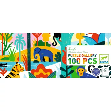 Művész puzzle - Dzsungel, 100 db-os - Jungle