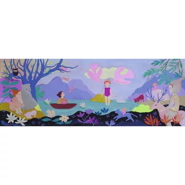 Művész puzzle - Gyermekek tava - Children&#039;s lake