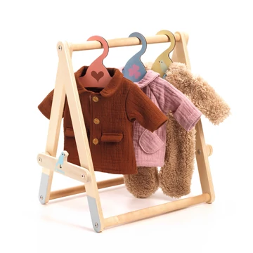 Ruhafogas 3 vállfával - Clothes Rack &amp; 3 hangers