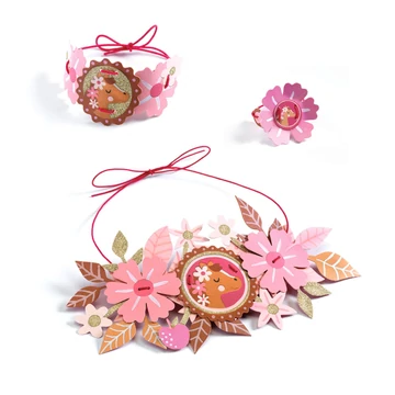 Készítsd magad! - Papírékszer készítő, csillám - Delicate medallions