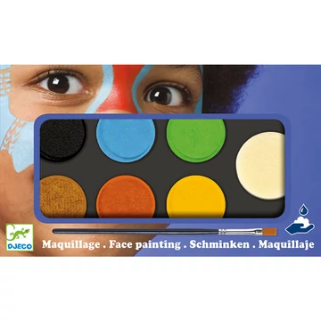 Arcfesték - 6 természet szín - Palette 6 colours - Nature