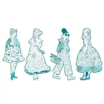 Színezés - Rebekka Divat - Rebekka &amp; friends