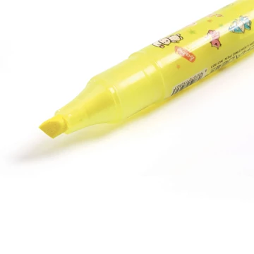 Szövegkiemelő toll mini készlet - 6 neon színben - 6 neon gel fluo highlighters