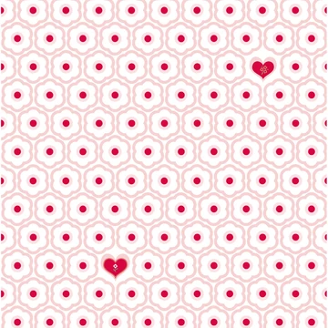 Dekortapéta - Kis szívek - Small hearts