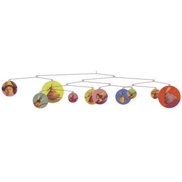 Szélmobil függődísz - Tündérek körtánca - The round dance of the fairies