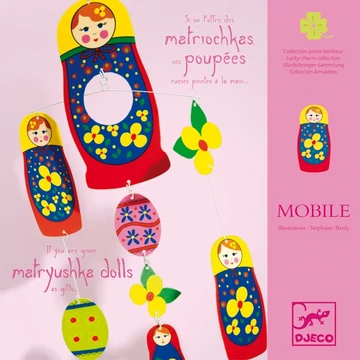 Szélmobil függődísz - Matrjoska babák - Matriuschka Dolls