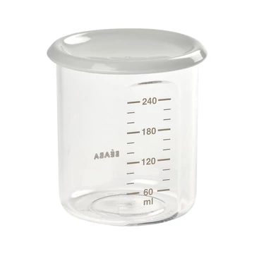 Béaba Maxi Ételtároló doboz 240 ml Tritán - Szürke -