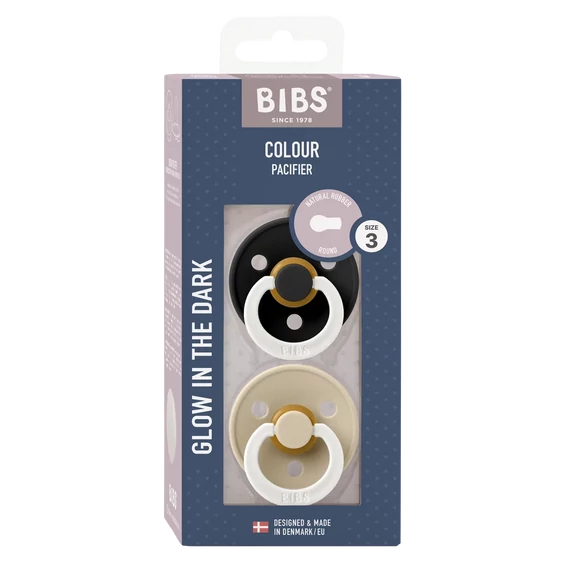 BIBS Colour 2-es cumi szett - Esti fekete/Esti vanília-