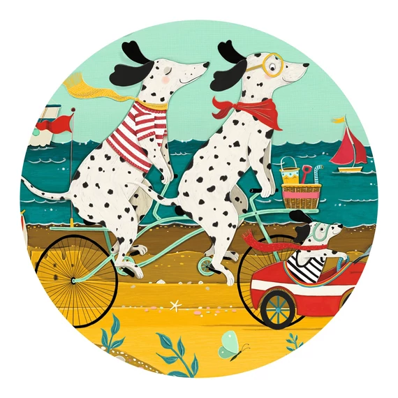 Formadobozos puzzle - Oli a dalmata kutyus, 24 db-os
