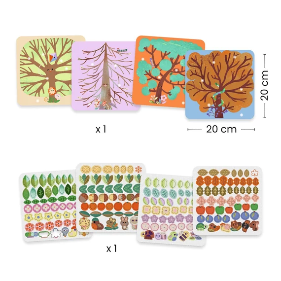 Kollázs műhely - Évszakokon át - 