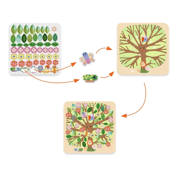 Kollázs műhely - Évszakokon át - 