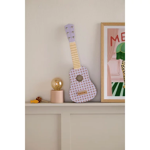 Kid's Concept - Kid's Base -Játékgitár - Lila pöttyös