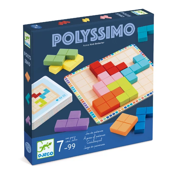 Logikai játék - Tetris négyzetkirakó