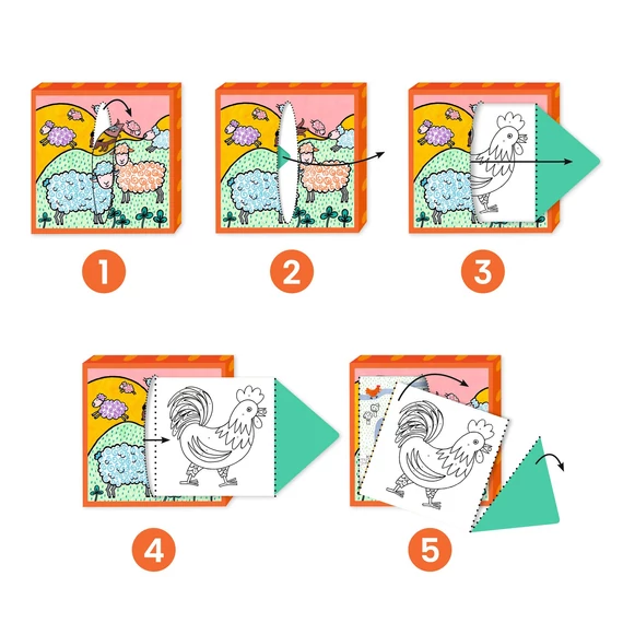 Meglepetés adagoló színező - Tanya - Coloring dispenser