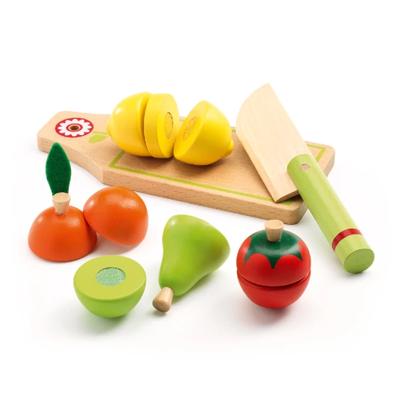 Szerepjáték - Szeletelhető gyümölcsök - Fruits & Vegetables to cut