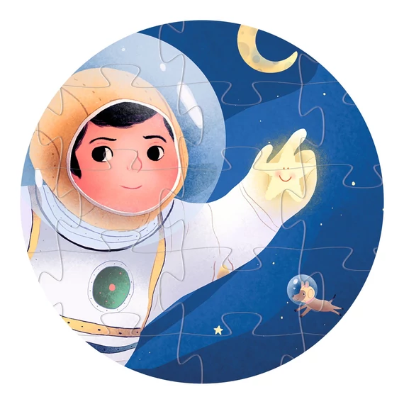 36 db-os - An astronaut on the moon