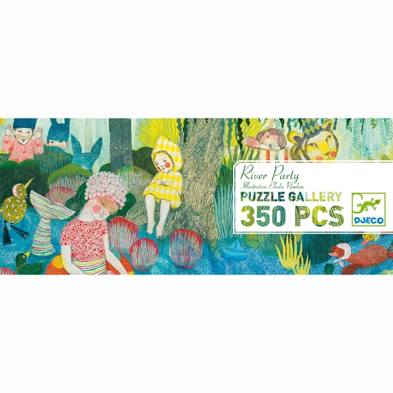 Művész puzzle - Folyóparti piknik, 350 db-os - River Party