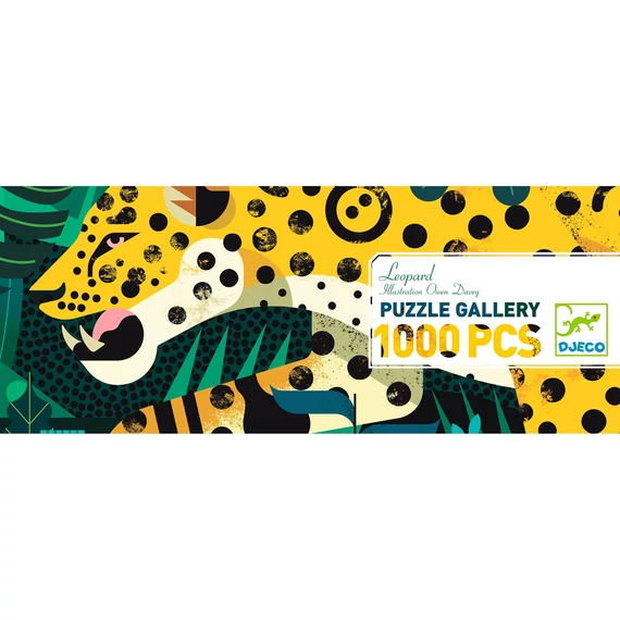 Művész puzzle - Leopárd