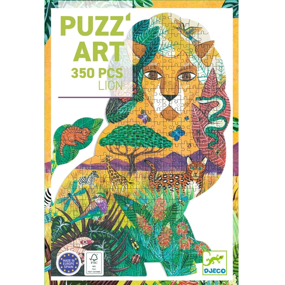 Művész puzzle - Oroszlán