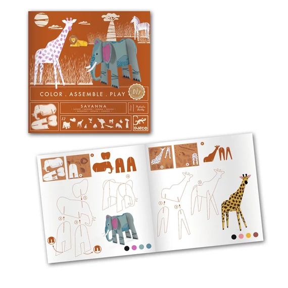 Készítsd magad! - Élet a szavannán 3D-ben - Savanna