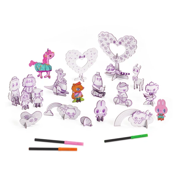 Csináld magad - Cukiföld lakói 3D-ben - Kawaii world