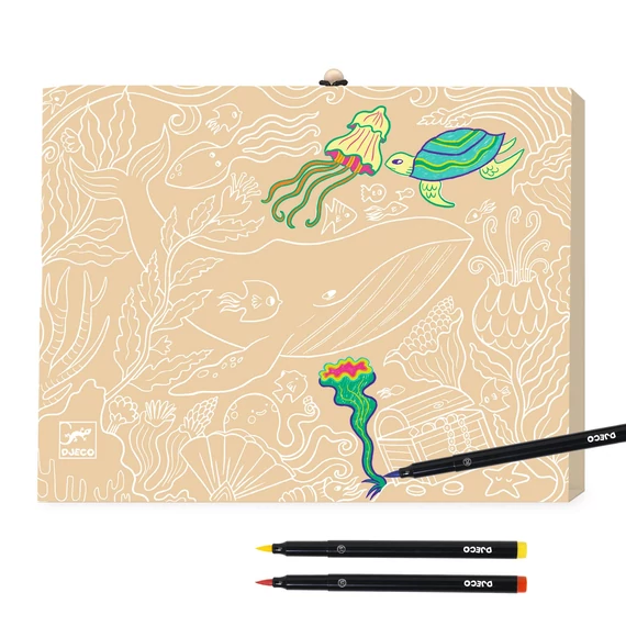 Ecsetfilc készlet - Első festő filcek 24 db - First brush pens box