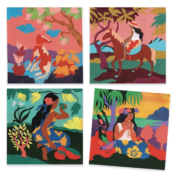 Művészeti műhely - Polinézia - Inspired by Paul Gauguin - Polynesia