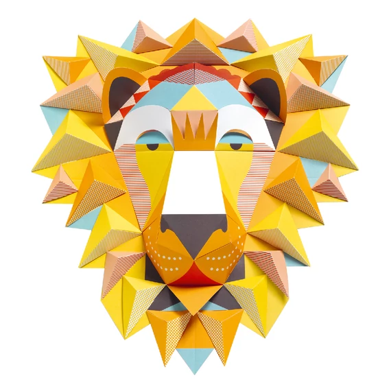 Falikép készítés 3D-ben - Állatok királya - The King poster 3D