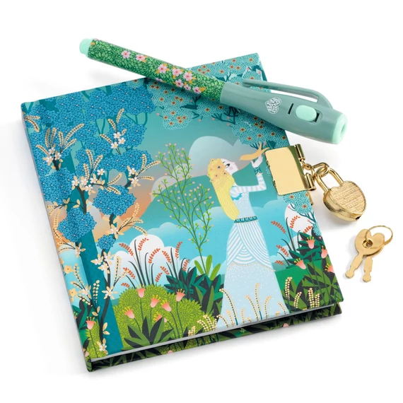 varázstollal - Charlotte little secret notebook - magic marker