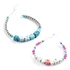 ezüst - Alphabet beads