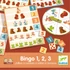 Fejlesztő játék - Bingó a számokkal - Eduludo Bingo 1, 2, 3 numbers