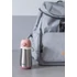 Béaba Rozsdamentes Acél Palack + Fogantyú - 350 ml - Sötét rózsaszín -